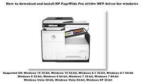 Hp pagewide pro 477dw (d3q20b). Hp Pagewide Pro 477dw Mfp Driver And Software Downloads