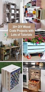 Old wine crates are ideal to transform into original furniture or accessories. 30 Diy Wood Crate Projects With Lots Of Tutorials 2019