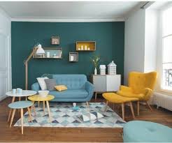 Couleur Peinture Salon Conseils Et 90 Photos Pour Vous Inspirer Deco Salon Deco Bleue Couleur Peinture Salon
