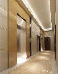 Elevator Space 019 3d Model Flatpyramid Lobby Design Elevator Lobby Elevator Lobby Design