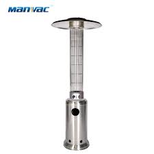 Constructed of stainless steel, this heavy duty unit features an piezo ignition system and mounting plate for permanent installation. China Outdoor Tall Burner Heater Swimming Pool Portable Natural Gas Patio Heater China Patio Gas Heaters Commercial Outdoor Heaters