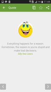 These jokes are focused on stupidity of people and situations. 6000 Funny One Liner Jokes App For Android Apk Download