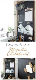 Hello guys here's a diy magnetic chalk board i had some things around the house and decided to make something pretty useful. How To Build Your Own Magnetic Chalkboard Love Create Celebrate