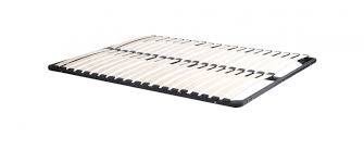 Un sommier tapissier 90x190 est destiné à un enfant tandis qu'un sommier tapissier 160x200 convient mieux pour un couple. Sommier A Lattes En Bois Sur Pieds 160 X 200 Cm Offre Limitee
