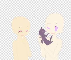 Friends Base Two Character Holding Cat Illustration Transparent Background Png Clipart Hiclipart 1500x1200 pixels psd only (you can simply open this format in sai). friends base two character holding cat