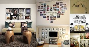50 Cool Ideas To Display Family Photos On Your Walls Display Family Photos Diy Photo Display Photo Wall Display Wall pictures will be seen by almost every visitor to your home, many of which won't be able to appreciate the inside jokes behind embarrassing avoid crookedness.
