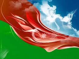 Wallpaper mit flaggen und einer digitalen oder analogen uhr. Azerbaijan Flag Wallpapers Wallpaper Cave