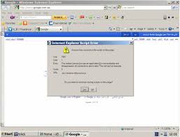 Another common cause of unresponsive script errors on windows vista and newer is the protected mode feature of the flash player plugin. Internet Explorer Script Error Code 0 Techyv Com