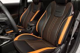 Katzkin Black Orange Seat Cover Jpg 1000 670 Dodge Models Truck Covers Leather Upholstery