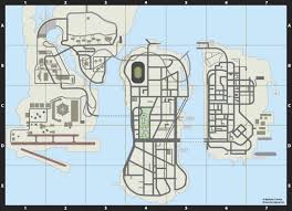 The Monday Map Video Games Maps Hejorama Grand Theft Auto Gta City Map