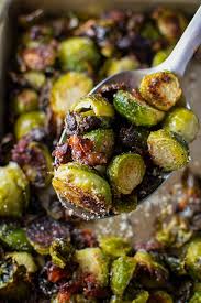 Roasted brussel sprouts are not just incredibly easy to prepare, but also, this is one of the most popular holiday side dish recipes on this website! Roasted Brussels Sprouts With Bacon Parmesan Cheese Kitchen Swagger