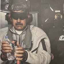 Imágenes del ex dictador Nicolás Maduro en helicóptero de los #EEUU #USA #Trump #VenezuelaLibre #México