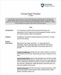 Some instructors require outlines to use decimal format. Concept Paper Template For Research Matah