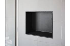 The tile redi prefabricated /preformed shower niche products are easy to install and already waterproof (sealed foam whether you buy finished niche or a prefab tile ready niche, you must. Shower Niche 360 X 420 X 92mm Prefabricated Wall Bathroom Renovation Kogan Com