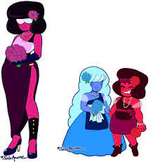 Solo S Art Blargh Rose S Wedding Kinda Extension Of Queen Rose Au Garnet Steven Universe Sapphire Steven Universe Steven Universe Fanart
