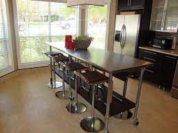 How To Use A Prep Table For Your Kitchen Island Metal Kitchen Island Kitchen Design Stainless Steel Kitchen Island