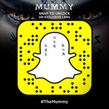 How to scan a snapcode from the camera screen listing results snapchat filter codes. Themummy En Twitter Become The Mummy With The Exclusive Snapchat Filter Open Snapchat And Hold Down To Scan And Unlock Themummy