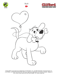 Clifford Printables Clifford Coloring Pages Pbs Kids Valentines Day Coloring Page Valentine Coloring Pages Dog Coloring Page
