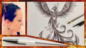 Coloriage chien à imprimer sur hugolescargotcom. Phoenix Phenix Dessin Stylo Bille Sabcreations Youtube