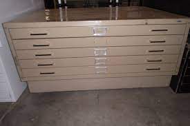 To choose the right filing cabinet, take an assessment of your needs. Used Flat Files Roll Files Plan Racks Hopper S Drafting Furniture