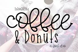 Mousse script is based on glenmoy, a 1932 download, fonts, mac, macintosh, mousse script, opentype, ot, pc, sudtipos, truetype, type. Coffee And Donuts A Font Duo 193885 Duo And Trios Font Bundles Coffee And Donuts Font Bundles Commercial Use Fonts