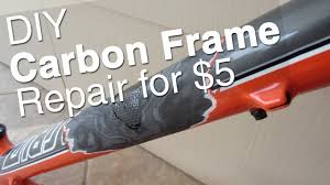 Our kits only use the best quality 100% real carbon fiber. Diy Carbon Bike Frame Repair Tools Supplies How To Step By Step Youtube