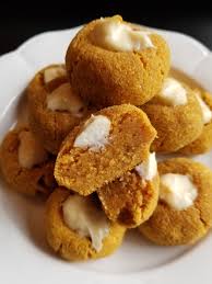 Pumpkin Cheesecake Thumbprint Cookies Low Carb Gluten Free Keto Dessert Food Keto Dessert Recipes
