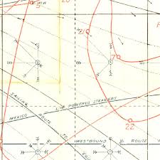 Pilot Chart Of The North Atlantic Ocean 1903 National