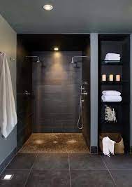 As for the floor, ceramic, stone and glass tiles are popular because they are waterproof. 18 Modern Walk In Shower Ideas And Designs For 2021 Photos