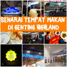 Genting highland dari udara (golfinmalaysia.com) taman hiburan di genting (travelskeys.com).terjal.penulis yang memiliki kesempatan untuk mampir di genting highland ini, menemukan. Tempat Makan Yang Halal Dan Menarik Di Genting Highlands Marina Bashah