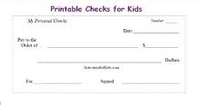 The only variation is that personal printable blank checks have just one side. 35 Fillable Blank Check Templates Free Pdf Word Excel Excelshe