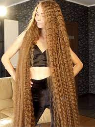 Coiffure Tres Longue Gaufre Long Hair Styles Super Long Hair Beautiful Long Hair