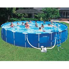 Intex Metal Frame Above Ground Pool Intex Swimming Pool Pool Filters Swimming Pools