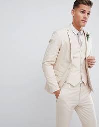 Asos Design Wedding Skinny Suit Jacket In Stretch Cotton In Stone Asos It certainly felt bridal and, considering the quality of the dress, very. asos design wedding skinny suit jacket in stretch cotton in stone