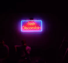Seek Discomfort Yes Theory Discomfort Quotes Theory Quotes Quotes To Live By