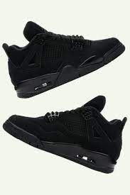 Jordan 4 Retro Black Cat 2020 All Black Shoes Jordan Shoes Retro Jordan Shoes Girls