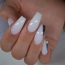 This content is created and maintained by a third party, and. 30 Graceful White Coffin Nails That Are Totally Edgy