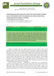 Soal essay singkat bab manajemen 1. Pdf Pengembangan Instrumen Soal Essay Tipe Higher Order Thinking Skills Hots Materi Struktur Jaringan Dan Fungsi Organ Pada Tumbuhan Kelas Xi Sman 1 Tumpang