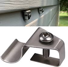 Once you've checked this spacing, unplug the lights to hang the rest of the string. No Hole Needed Vinyl Siding Clips Hooks Hanger For Hang Solar Powered Lights On Vinyl Siding With No Nails No Drilling Easy Removal 10 Pack Amazon Com