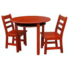 Casual Home Kids Round Table Chair Set Cherry Details Can Be Found By Clicking On The Round Table And Chairs Table And Chair Sets Wooden Table And Chairs