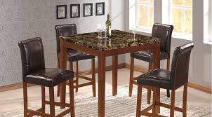 Check spelling or type a new query. Contemporary 5 Piece Pub Dinette With Faux Marble Top All Nations Furniture