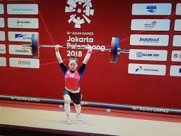 함은지는 26일 일본 도쿄 국제포럼에서 열린 2020 도쿄올림픽 역도 여자 55㎏급 a그룹 경기에서 인상 85㎏, 용상 116㎏, 합계 201㎏으로 7위를 했다. ì•„ì‹œì•ˆê²Œìž„ í•¨ì€ì§€ ì—¬ìž ì—­ë„ 58 ê¸‰ 6ìœ„ ì—°í•©ë‰´ìŠ¤