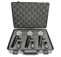 SAMSON Professional Dynamic Microphone 3 Mic in One Box