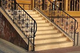 Wrought iron elements stand alone, or perfectly complement glass, wood or stone. 2021 Cost Of A Wrought Iron Railing Install For Stair Porch Balcony Homeadvisor