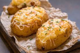 Temps De Preparation 10 Min Temps De Cuisson 10 Min Ingredients Pour 4 Personnes 2 Tres Grosses Pommes D Pommes De Terre Farcies Alimentation Idee Recette