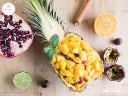 Salade De Fruits Exotiques Ananas Mangue Grenade Sab N Pepper Recette Salade De Fruits Exotiques Salade De Fruits Fruits Exotiques