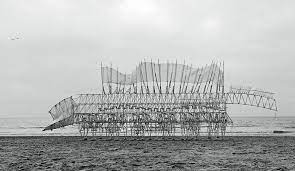 Frankenstein, giving life to inanimate objects. The March Of The Strandbeests The New Yorker