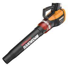 Worx Wg591 9 56v Turbine Cordless Blower With Brushless M Electric Leaf Blowers Leaf Blower Blowers