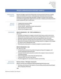 These brand ambassador resume samples of professionals will give you provide with a hint when you are writing your resume. Facebook