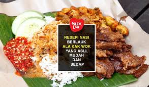 Sedap hasil air tangan anak muda ini menjual pelbagai jenis masakan kelantan di ld. Cara Masak Nasi Kak Wok Cute766
